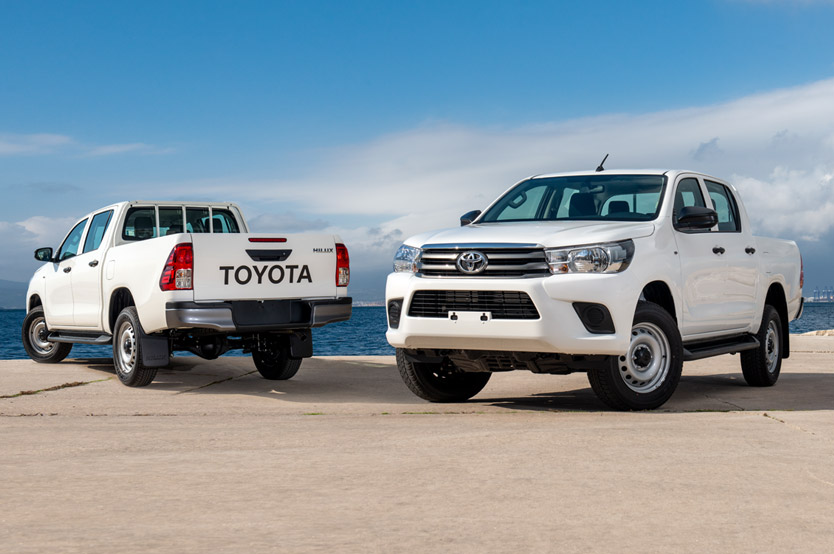 Toyota Hilux do đại lý Toyota Gibraltar Stockholdings cung cấp