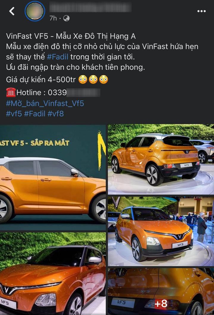 VinFast VF5 bắt đầu được mở cọc trong tháng này
