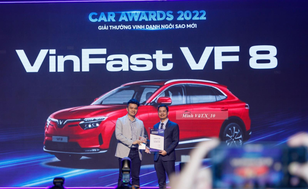 VinFast VF8 đoạt giải Ngôi sao mới VinFast VF8 đoạt giải Ngôi sao mới