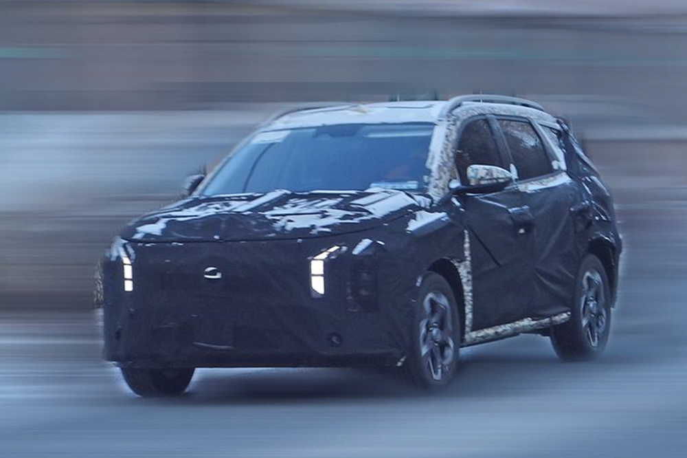 Bắt gặp Hyundai Tucson 2024 với thiết kế đầu xe giống SUV cỡ lớn Palisade