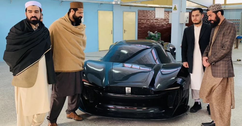 Taliban ra mắt Mada 9 - siêu xe đầu tiên của Afghanistan, dùng động cơ Toyota