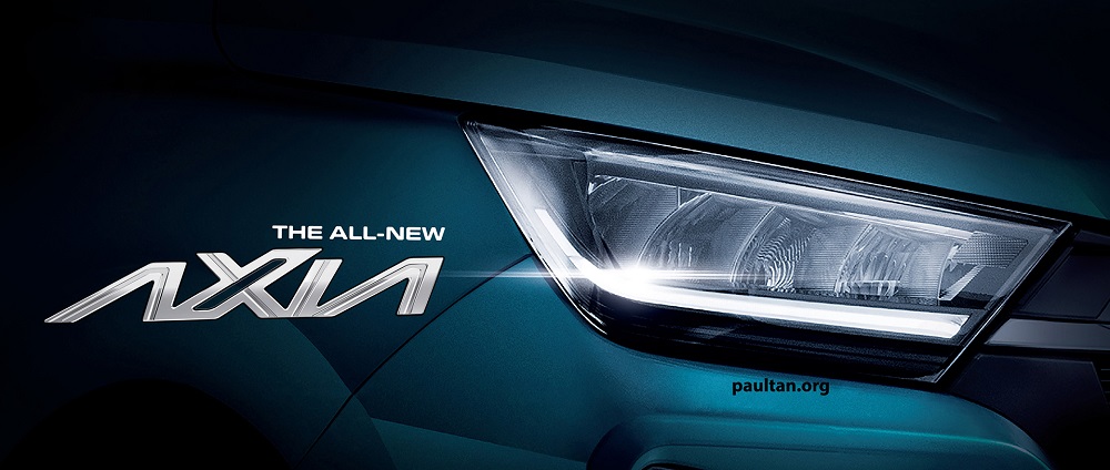 Đèn pha LED mới của Perodua Axia 2023 Đèn pha LED mới của Perodua Axia 2023