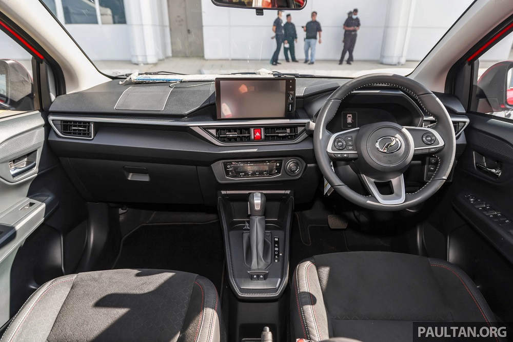 Nội thất của Perodua Axia 2023 Nội thất của Perodua Axia 2023