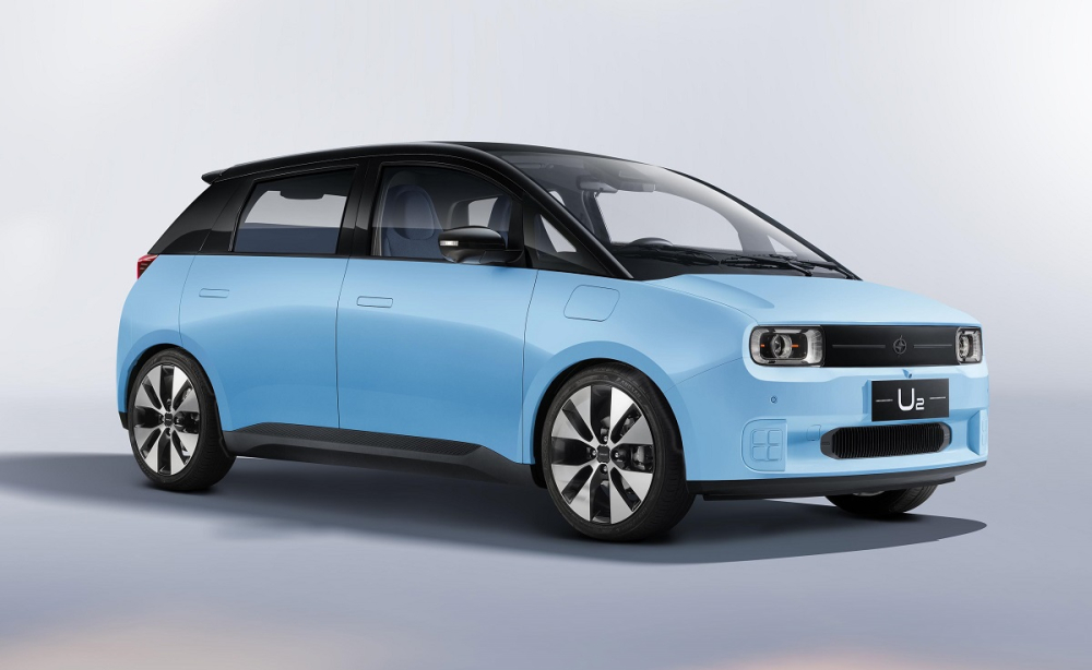 Jiangnan U2 là ô tô điện lấy cảm hứng thiết kế từ xe Suzuki Alto thế hệ thứ 2