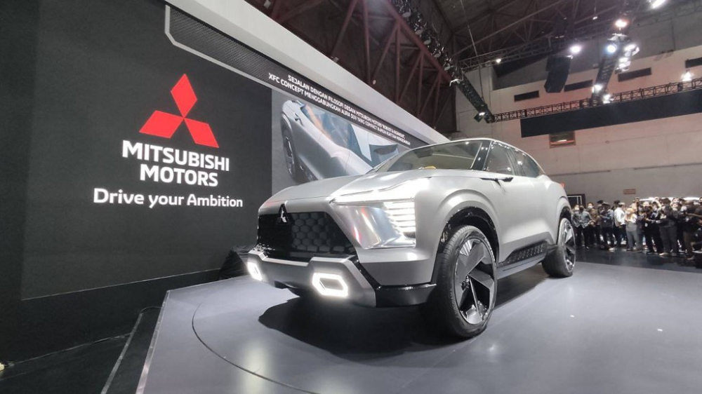 Mitsubishi XFC được trưng bày trong triển lãm IIMS 2023 ở Indonesia