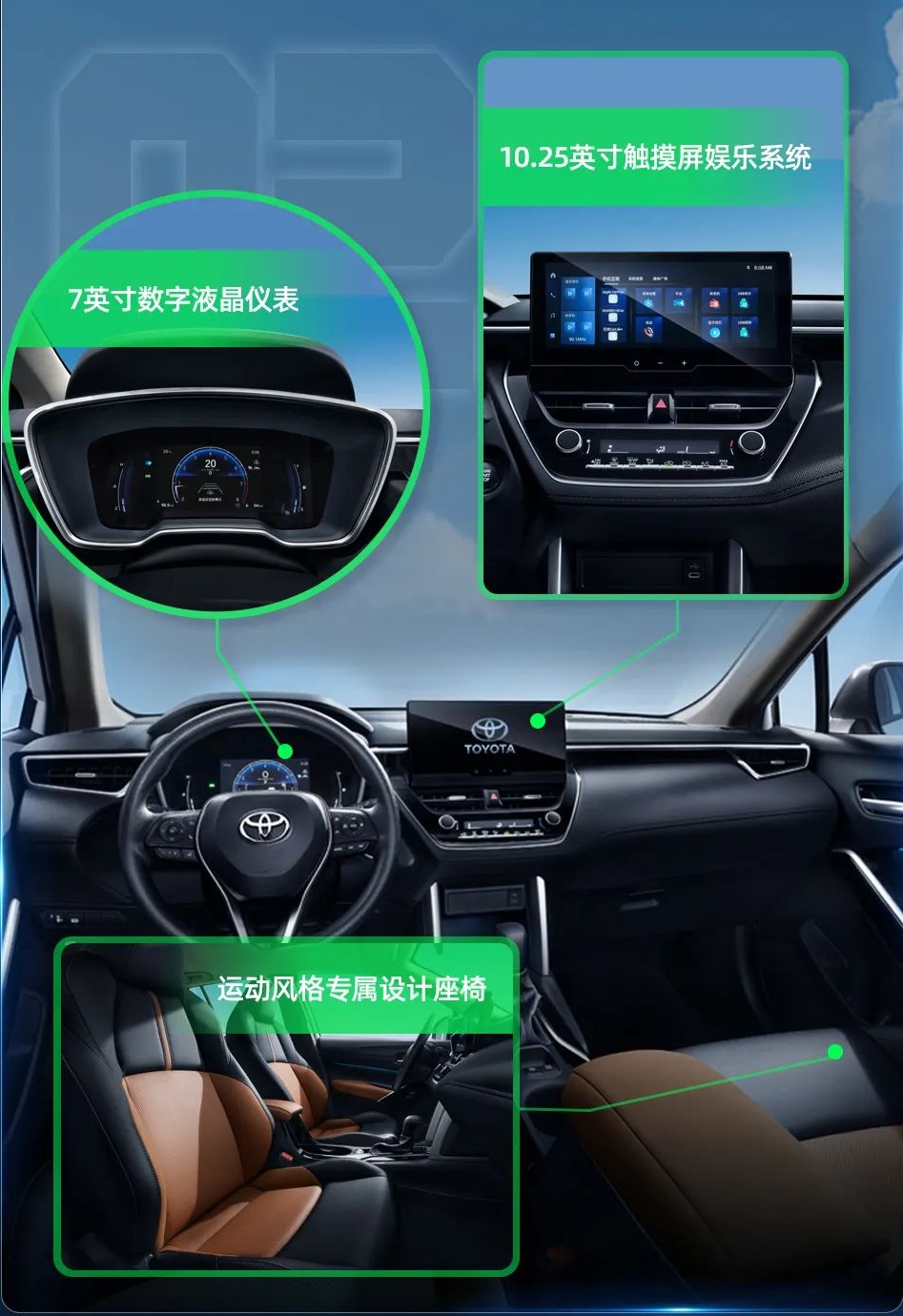 Những chi tiết mới bên trong nội thất của Toyota Frontlander 2023 Những chi tiết mới bên trong nội thất của Toyota Frontlander 2023