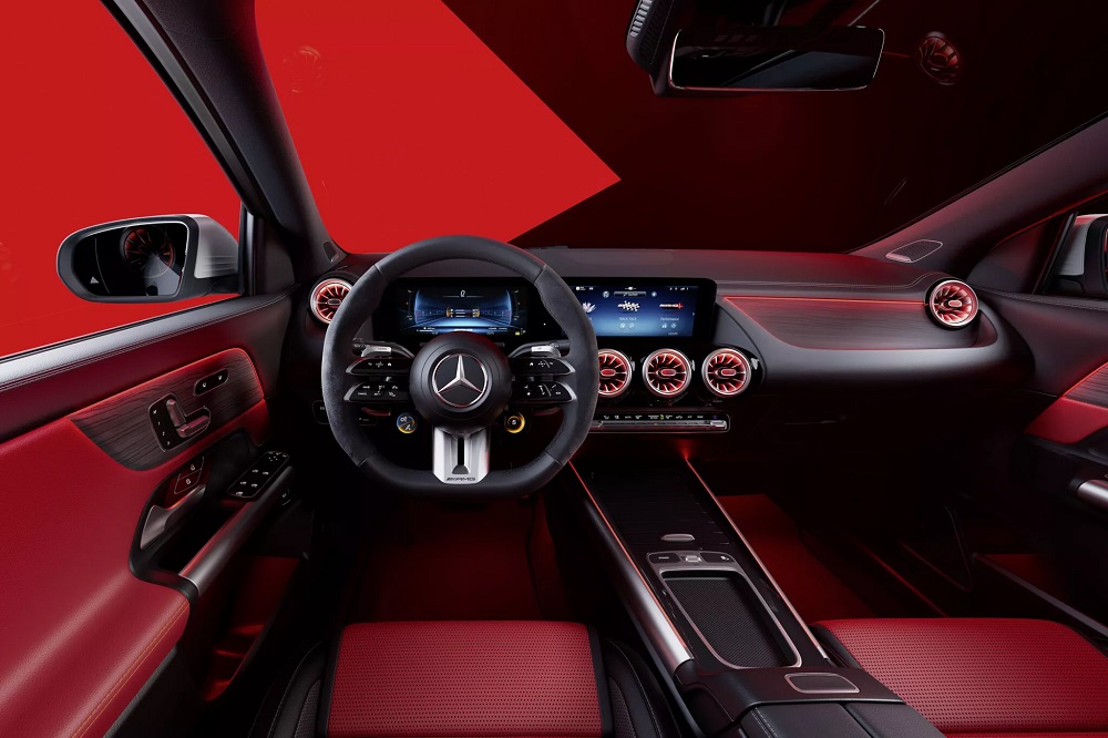 Nội thất của Mercedes-Benz GLA và GLB 2024 được bổ sung nhẹ về trang bị