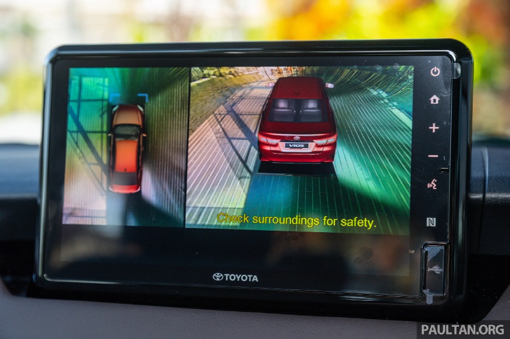 Toyota Vios 2023 có camera 360 độ