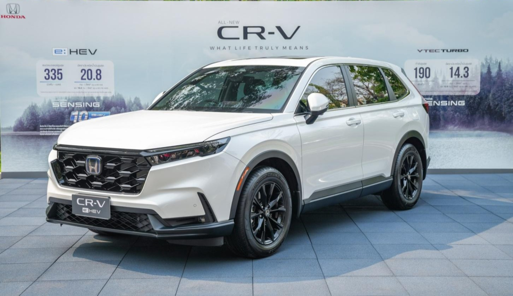 Honda CR-V e:HEV ES 2023 sở hữu gầm thấp hơn bản cao cấp nhất