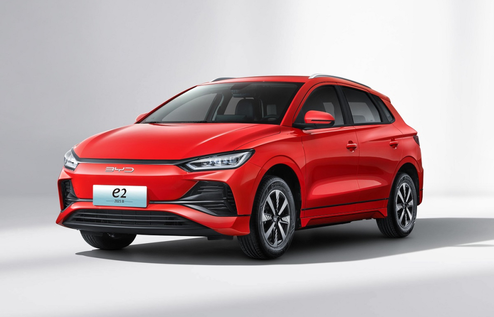 Ô tô điện cỡ nhỏ BYD e2 2023 sở hữu thiết kế mới Ô tô điện cỡ nhỏ BYD e2 2023 sở hữu thiết kế mới
