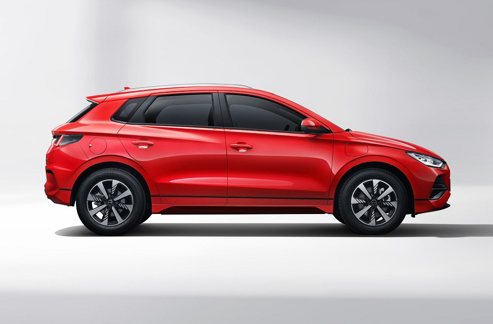 BYD e2 2023 sở hữu vành hợp kim đa chấu phối 2 màu BYD e2 2023 sở hữu vành hợp kim đa chấu phối 2 màu