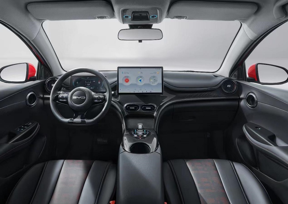 Thiết kế nội thất mới của BYD e2 2023 Thiết kế nội thất mới của BYD e2 2023