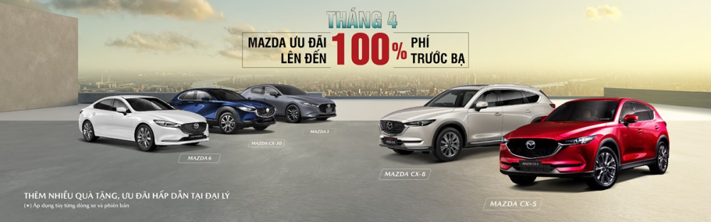 Xe Mazda được ưu đãi mạnh trong tháng 4/2023 Xe Mazda được ưu đãi mạnh trong tháng 4/2023