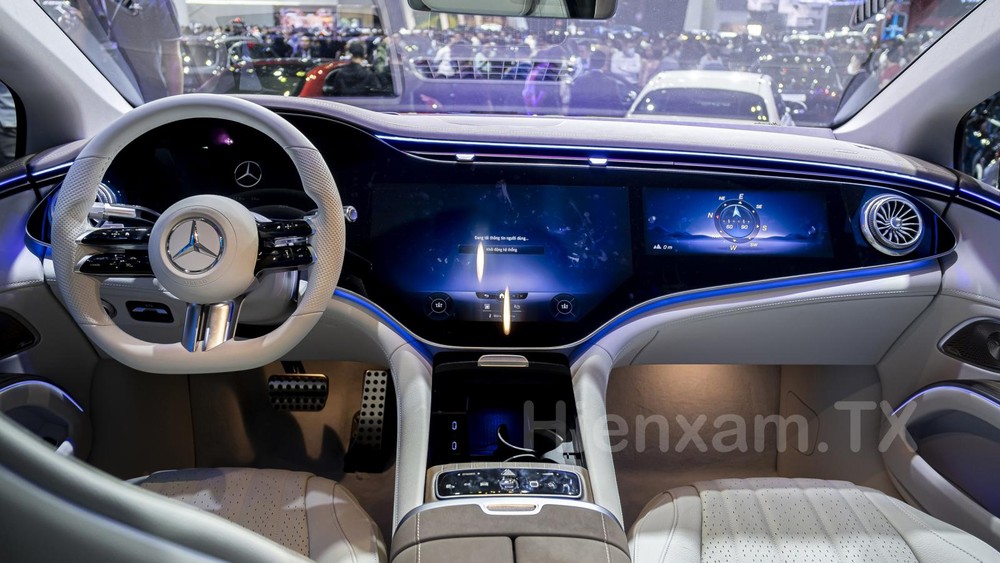 Nội thất của Mercedes-EQS 580 Nội thất của Mercedes-EQS 580