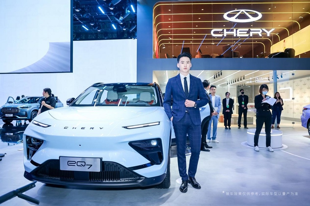 Chery eQ7 chính thức trình làng trong triển lãm Ô tô Thượng Hải 2023