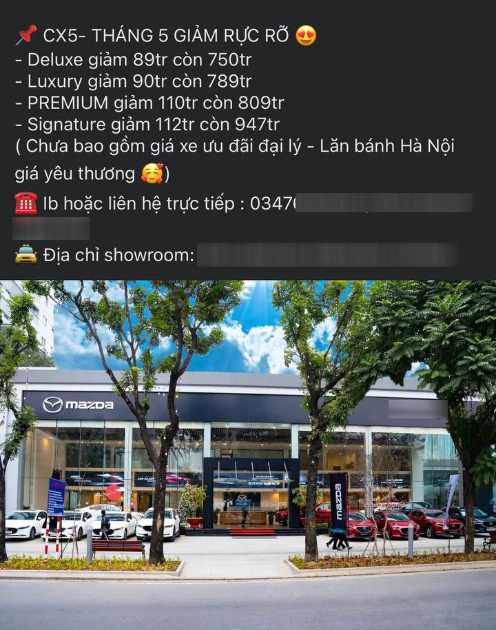 Giá xe Mazda CX-5 tiếp tục chạm đáy, bản tiêu chuẩn chỉ còn 750 triệu đồng Giá xe Mazda CX-5 tiếp tục chạm đáy, bản tiêu chuẩn chỉ còn 750 triệu đồng