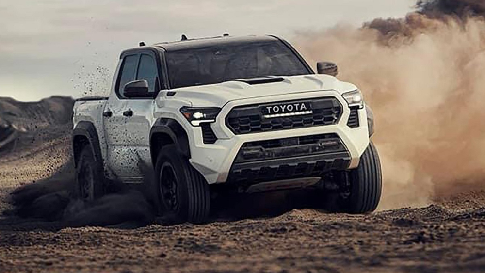 Toyota Tacoma 2024 - phiên bản sang, xịn, mịn hơn của Hilux - lộ diện trước khi ra mắt trong tháng này Toyota Tacoma 2024 - phiên bản sang, xịn, mịn hơn của Hilux - lộ diện trước khi ra mắt trong tháng này