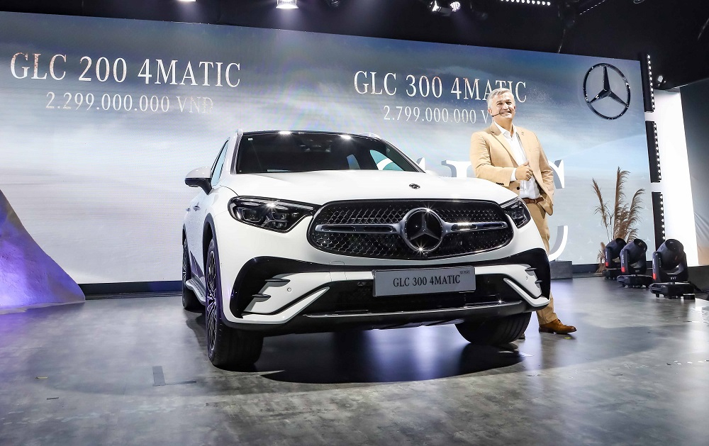 Mercedes-Benz GLC 2023 ra mắt Việt Nam với 2 phiên bản GLC 200 4Matic và GLC 300 4Matic