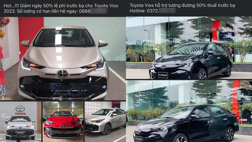 Mới ra mắt, Toyota Vios 2023 đã được ưu đãi giá
