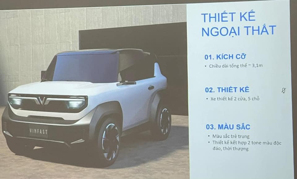 Lộ thông số được cho là của VinFast VF3 - xe điện quốc dân tương lai tại Việt Nam Lộ thông số được cho là của VinFast VF3 - xe điện quốc dân tương lai tại Việt Nam