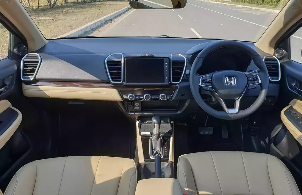 Nội thất của Honda City 2023 ở Ấn Độ