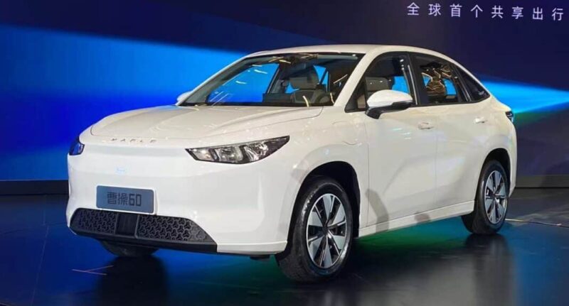 Cao Cao 60 EV is a newly launched electric car in China back in March this year