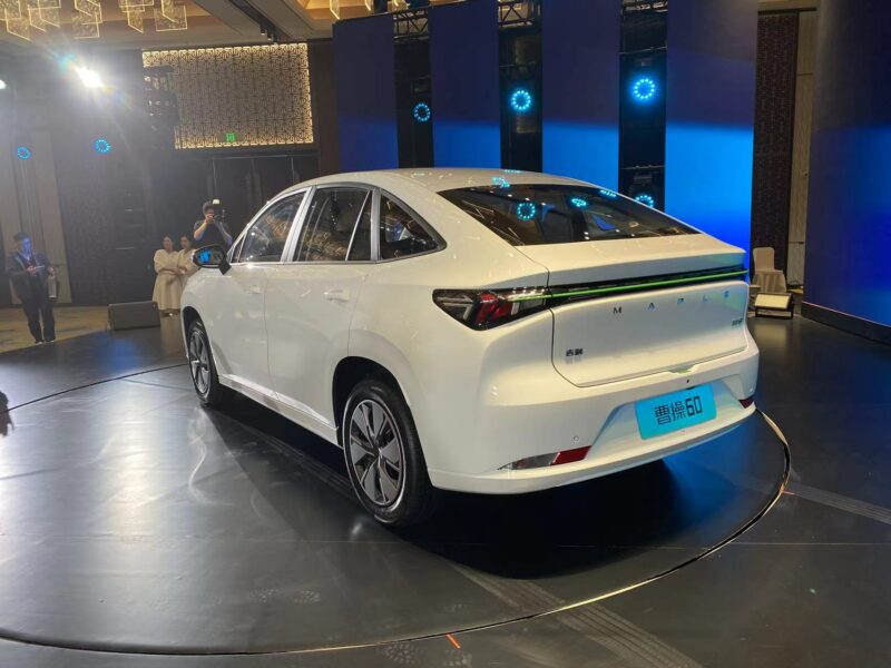 Cao Cao 60 EV is a car designed specifically for ride-hailing services