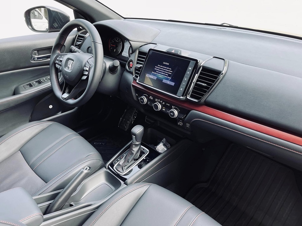 Nội thất của Honda City 2023 bản RS Nội thất của Honda City 2023 bản RS