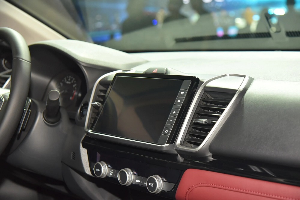 Màn hình cảm ứng trung tâm 8 inch của Honda City 2023 bản L Màn hình cảm ứng trung tâm 8 inch của Honda City 2023 bản L