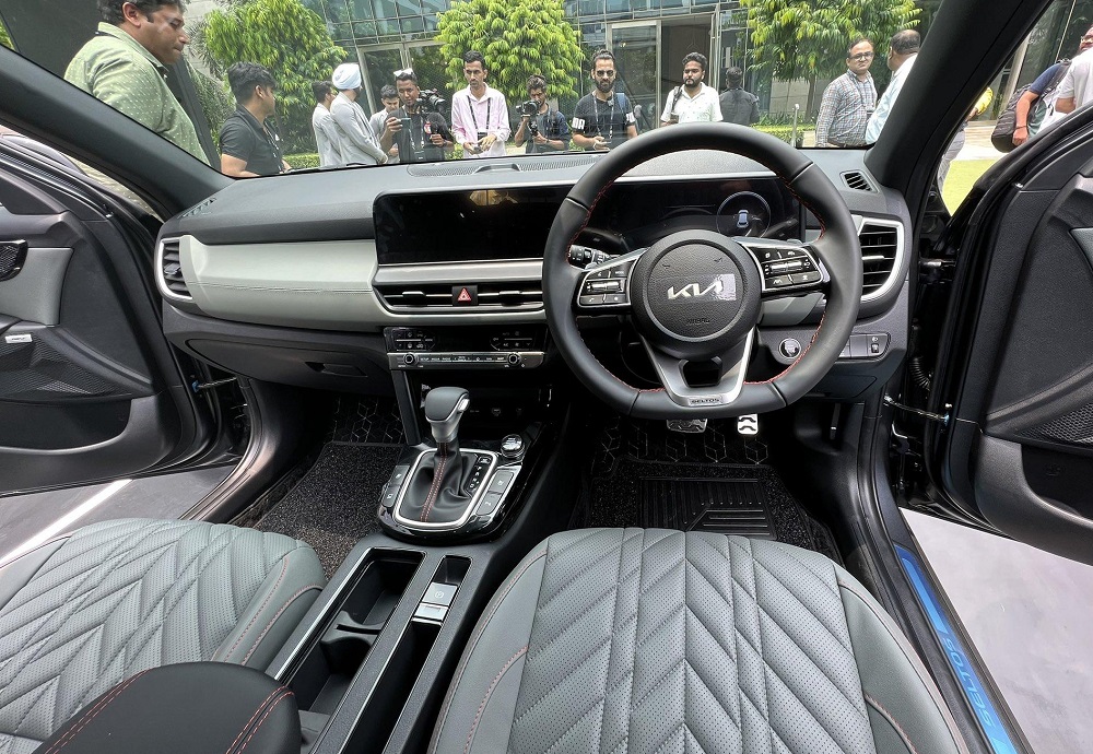 Nội thất của Kia Seltos 2023 bản GT Line Nội thất của Kia Seltos 2023 bản GT Line