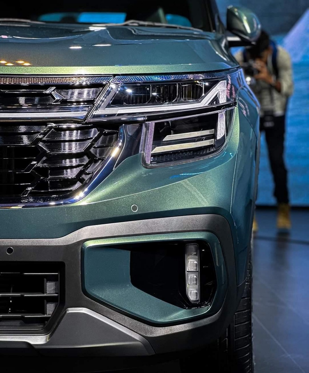 Hệ thống đèn mới trên đầu xe của Kia Seltos 2023 Hệ thống đèn mới trên đầu xe của Kia Seltos 2023 