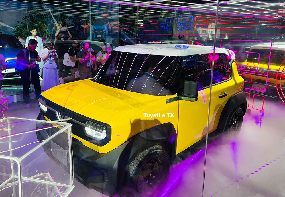 VinFast VF3 có thiết kế nhỏ gọn và vuông vức, gợi liên tưởng đến Suzuki Jimny VinFast VF3 có thiết kế nhỏ gọn và vuông vức, gợi liên tưởng đến Suzuki Jimny