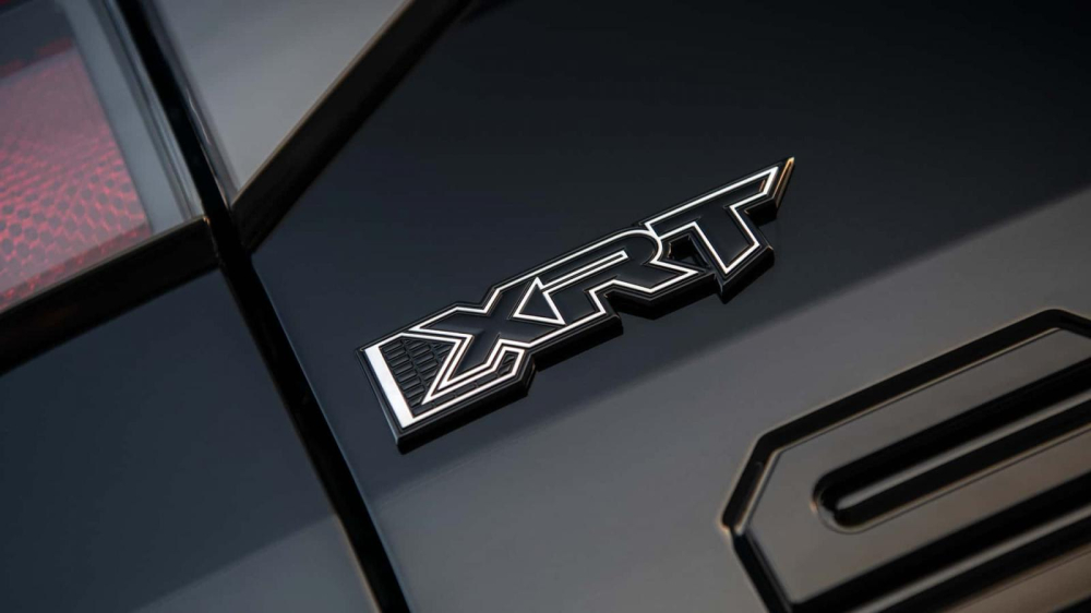 Logo mới trên cửa thùng hàng của Hyundai Santa Cruz XRT 2024
