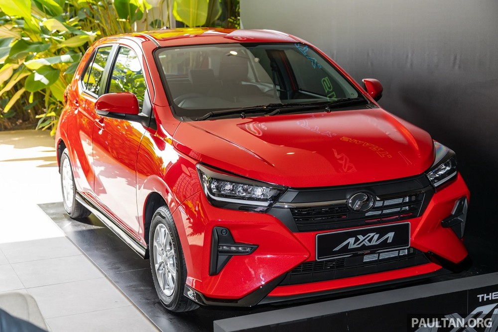 Perodua Axia thế hệ mới hiện đang bán tại Malaysia Perodua Axia thế hệ mới hiện đang bán tại Malaysia