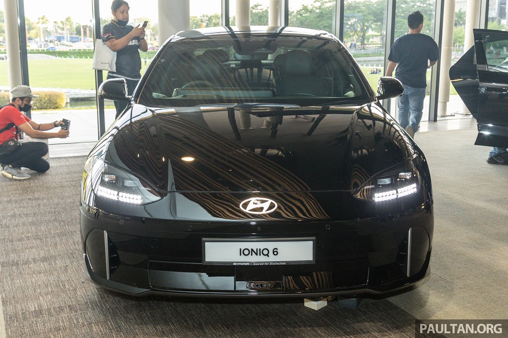 Cận cảnh khu vực đầu xe của Hyundai Ioniq 6