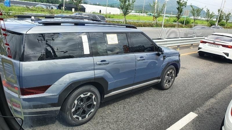 Hyundai Santa Fe 2024 màu xanh dương Hyundai Santa Fe 2024 màu xanh dương