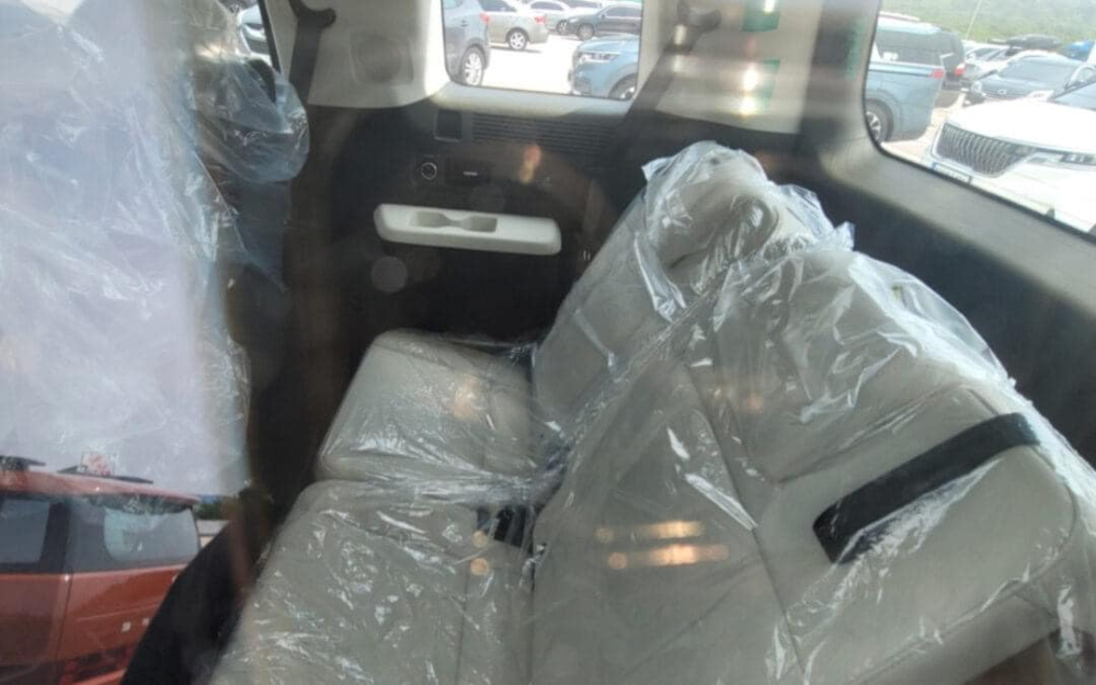 Hàng ghế cuối của Hyundai Santa Fe 2024 Hàng ghế cuối của Hyundai Santa Fe 2024