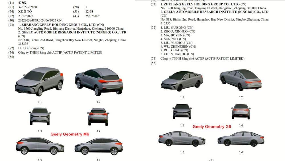 Ngoài xe Lynk & Co, tập đoàn Geely có thể còn bán 2 mẫu ô tô điện ở Việt Nam và đây là bằng chứng