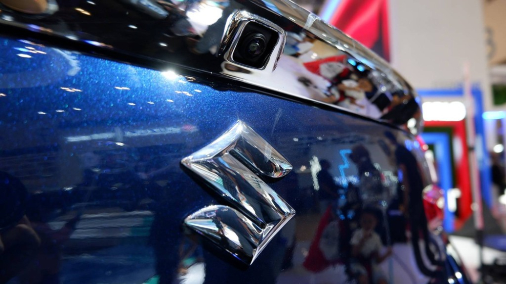 Camera sau của Suzuki Baleno 2023 nằm trên cửa cốp Camera sau của Suzuki Baleno 2023 nằm trên cửa cốp