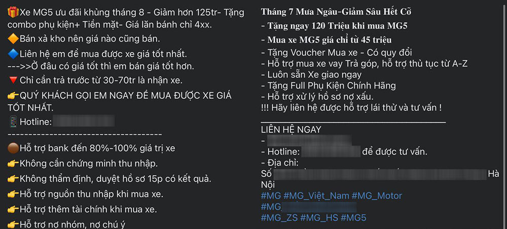 Đón tháng Ngâu, MG5 được ưu đãi khủng đến 125 triệu đồng tại đại lý