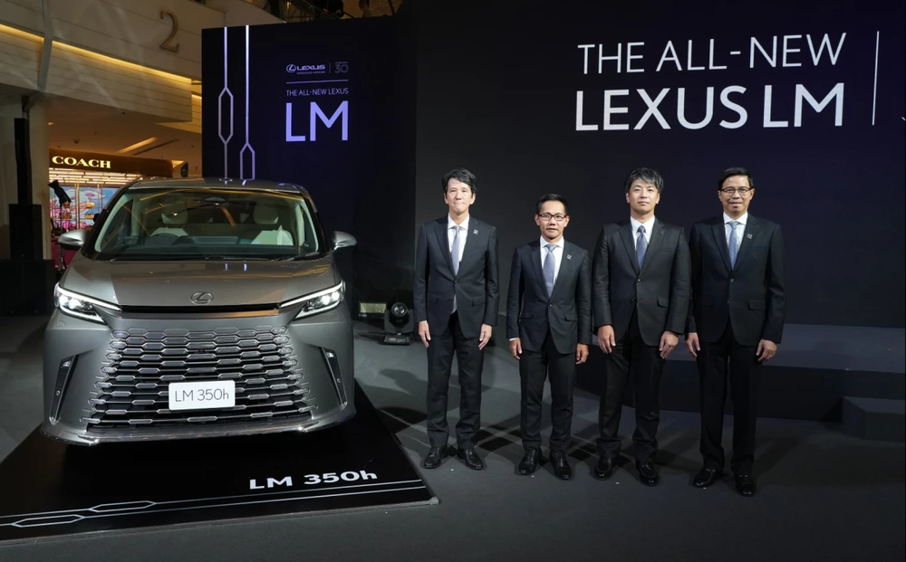 MPV hạng sang Lexus LM 2024 chính thức được bán tại Đông Nam Á