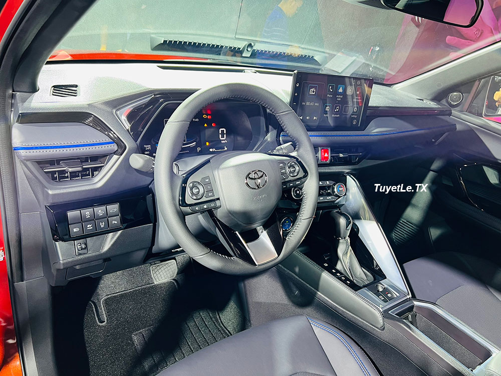 Nội thất của Toyota Yaris Cross 