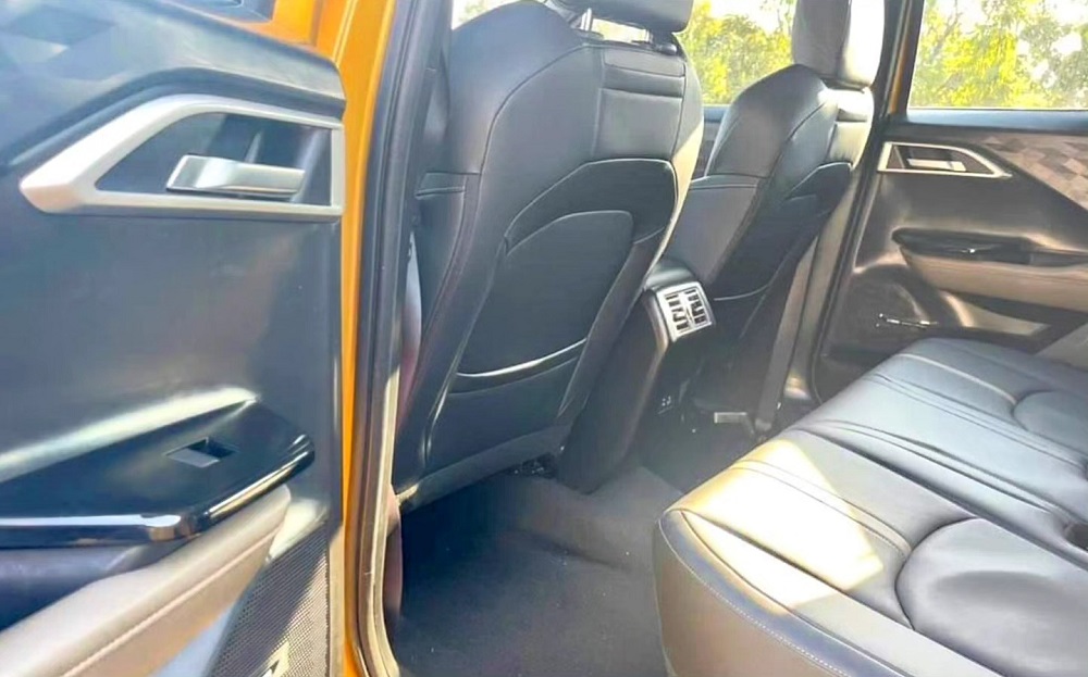 Hàng ghế sau của Mitsubishi Xforce có cửa gió điều hòa riêng Hàng ghế sau của Mitsubishi Xforce có cửa gió điều hòa riêng