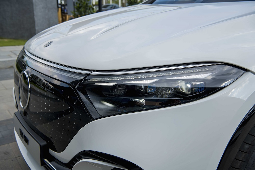 Đèn pha của Mercedes-Benz EQS SUV Đèn pha của Mercedes-Benz EQS SUV
