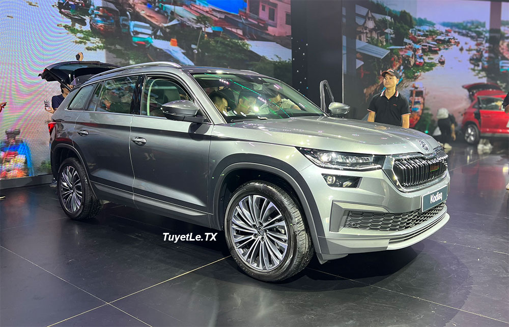 Skoda Kodiaq được nhập khẩu nguyên chiếc từ châu Âu Skoda Kodiaq được nhập khẩu nguyên chiếc từ châu Âu