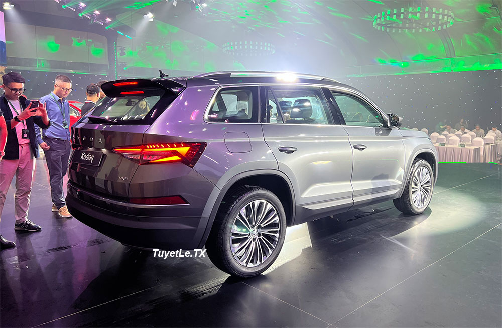 Skoda Kodiaq có 2 tùy chọn động cơ Skoda Kodiaq có 2 tùy chọn động cơ