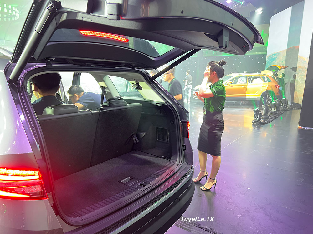 Skoda Kodiaq sở hữu nội thất 3 hàng ghế Skoda Kodiaq sở hữu nội thất 3 hàng ghế