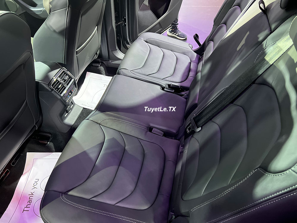 Hàng ghế sau của Skoda Kodiaq có cửa gió điều hòa riêng Hàng ghế sau của Skoda Kodiaq có cửa gió điều hòa riêng