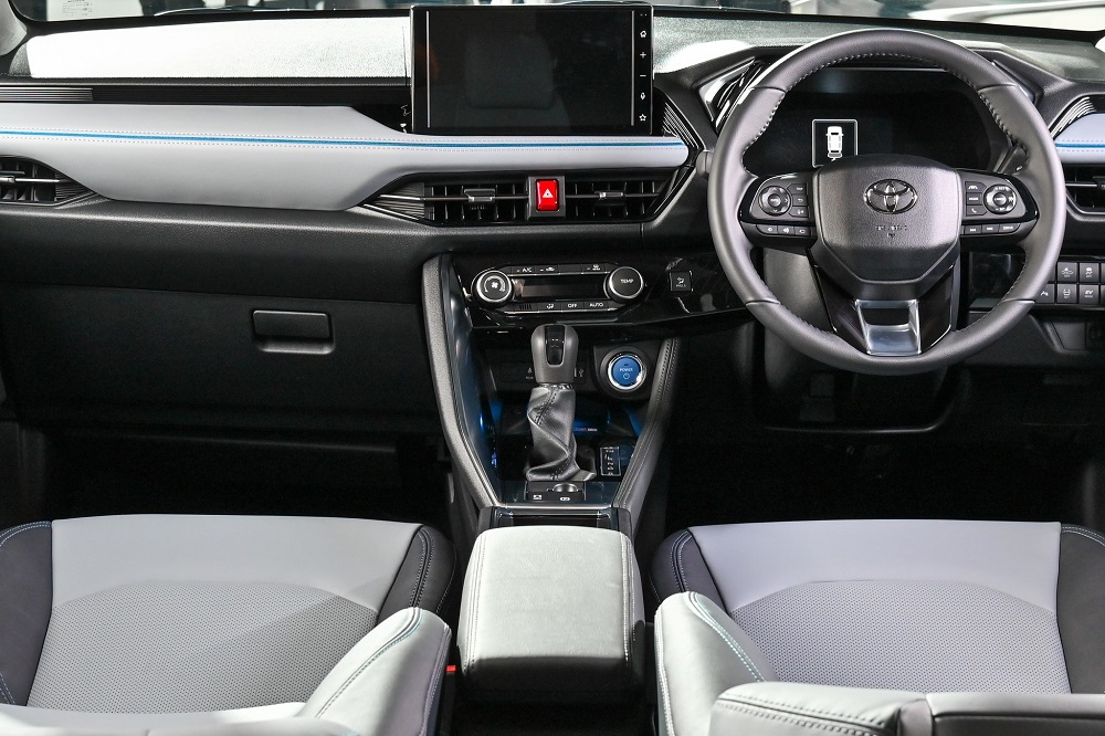 Nội thất của Toyota Yaris Cross 2024 bản cao cấp nhất
