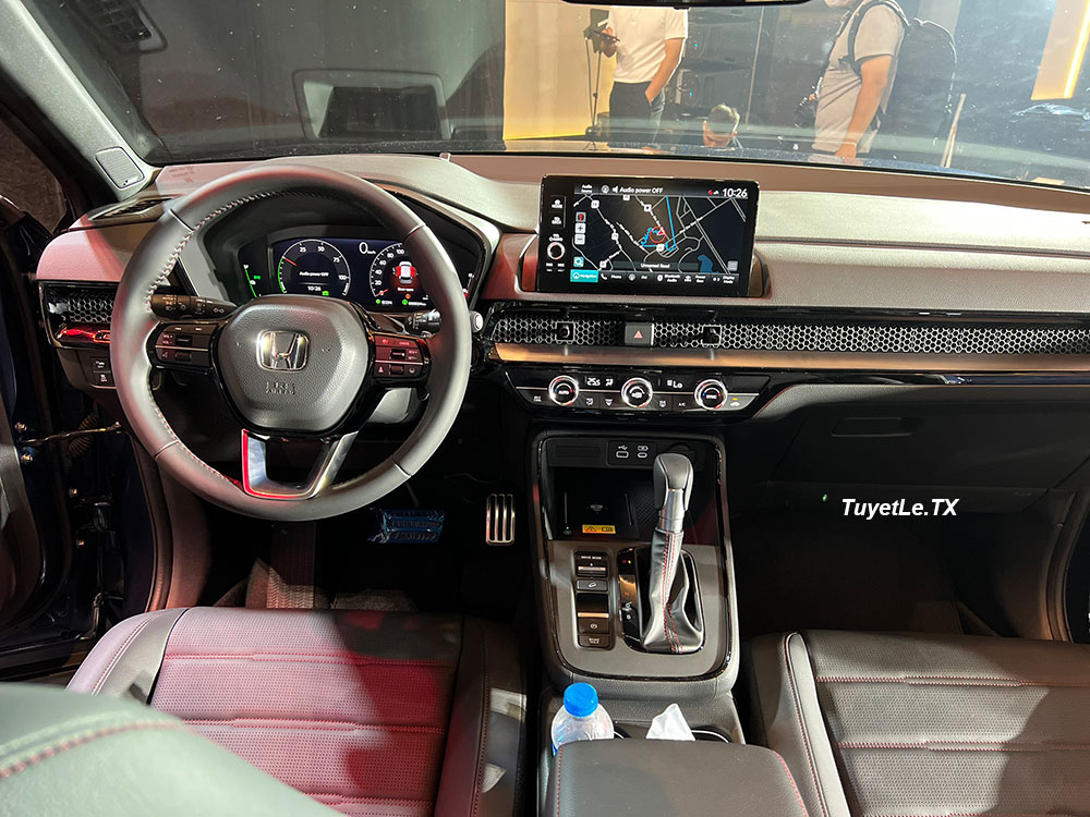 Nội thất của Honda CR-V 2024 bản cao cấp